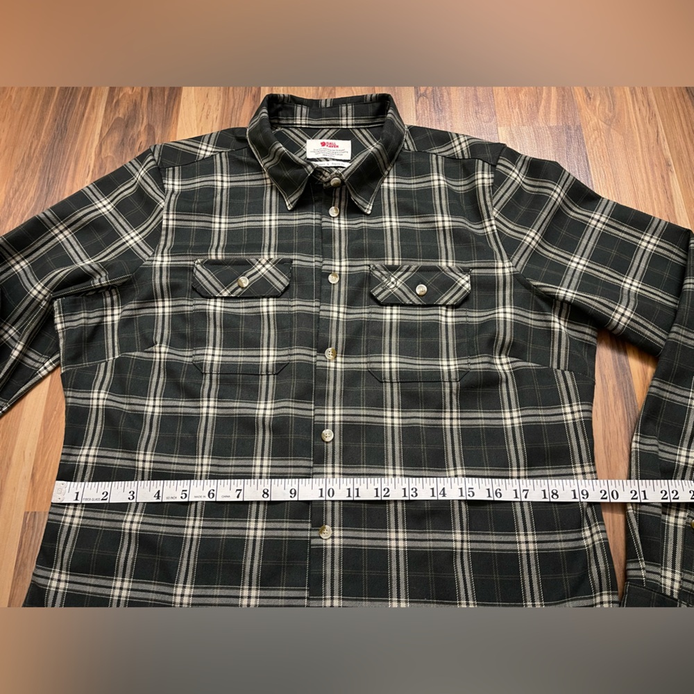 Fjällräven Women Fjallglim Stretch Plaid Button-Up Shirt - Picture 10 of 10